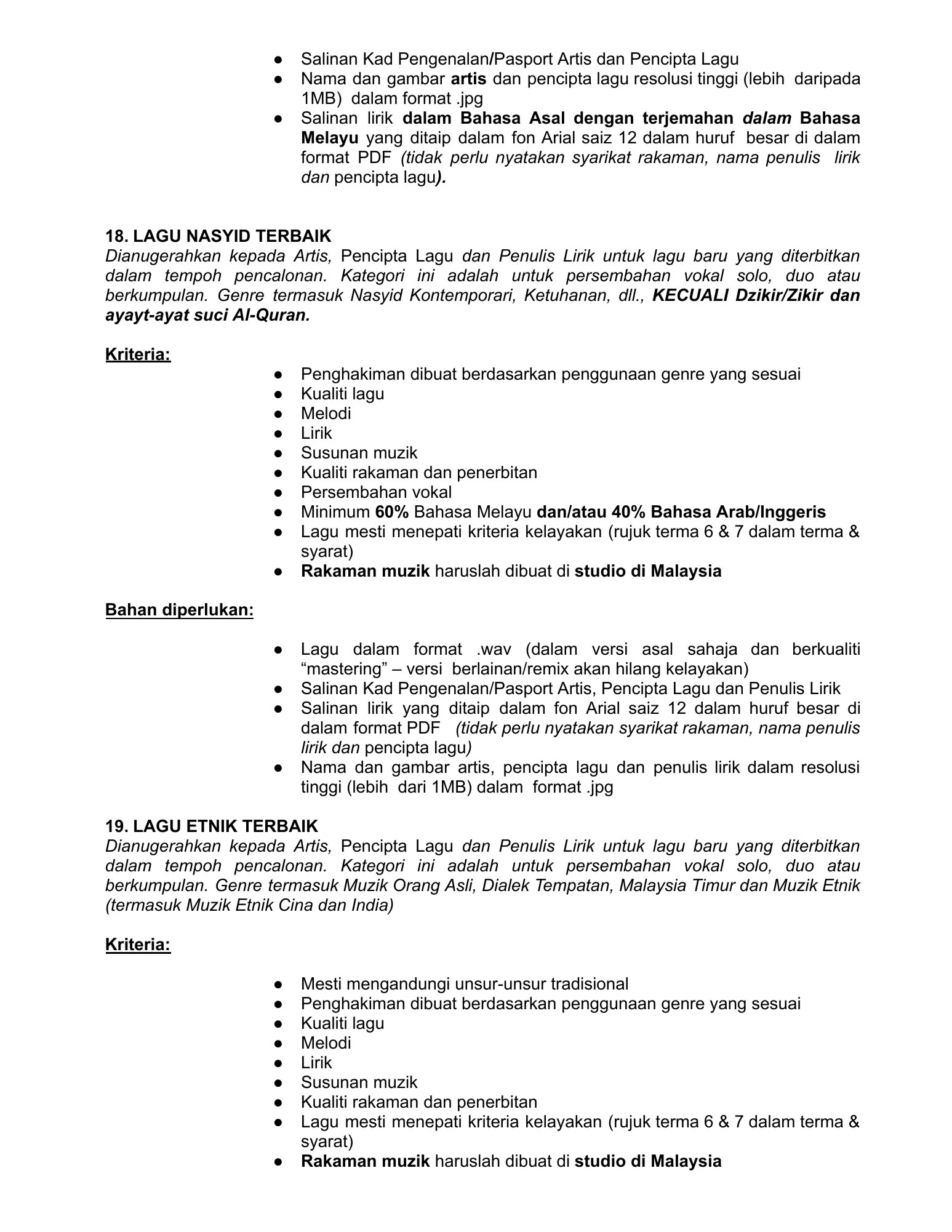 Kriteria AIM25 halaman 15