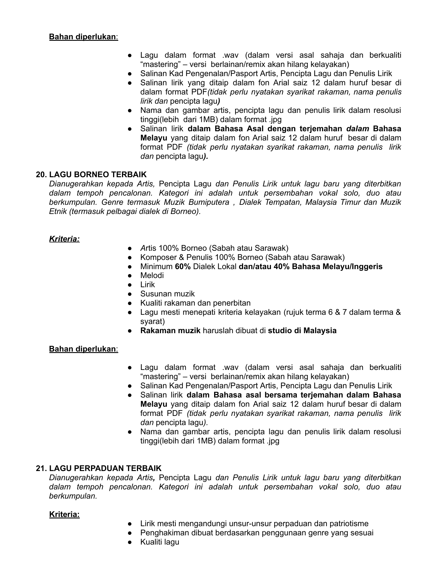 Kriteria AIM25 halaman 16